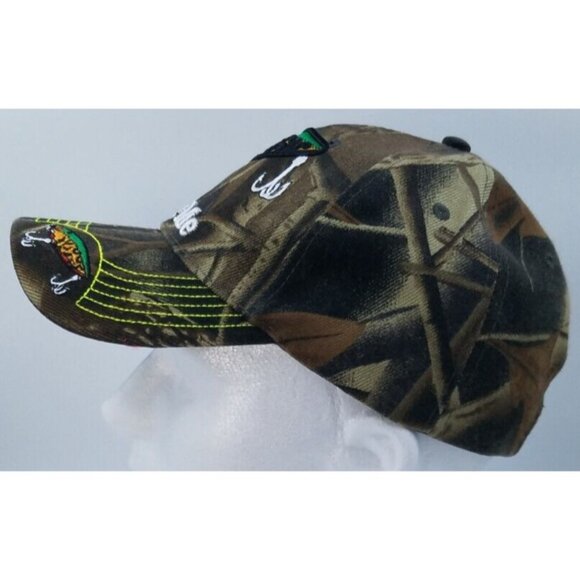Bite Me Embroidered Fishing Lure Adjustable Camouflage Outdoor Baseball Hat Cap - Picture 4 of 10